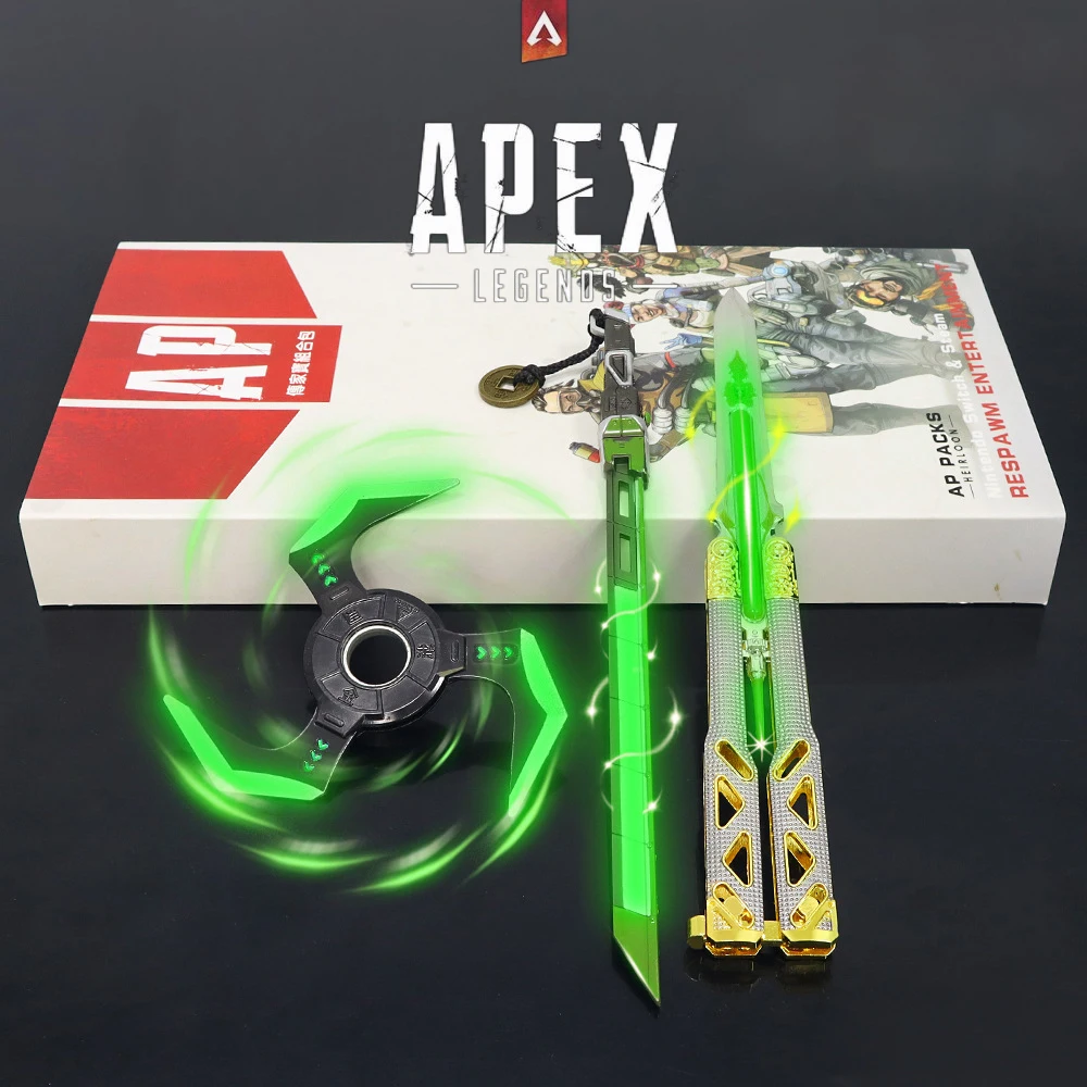 Игрушечное оружие Apex Legends, оружие, игрушечный меч, мощный детский нож-бабочка, лучевая звезда, искусственная катана, Самурайские Игрушки для ...
Игрушечное оружие Apex Legends, оружие, игрушечный меч, мощный детский нож-бабочка, лучевая звезда, искусственная катана, Самурайские Игрушки для ...