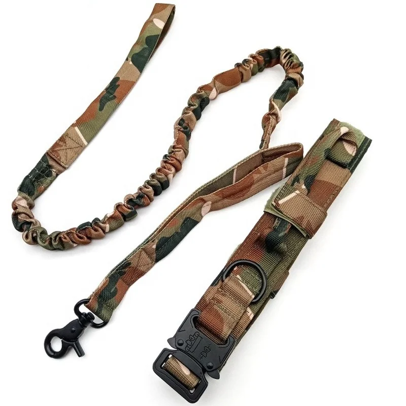 Customized Adjustable Durable Police Army Tactical Safety Military Training Big Dog Leash And Collar
Customized Adjustable Durable Police Army Tactical Safety Military Training Big Dog Leash And Collar