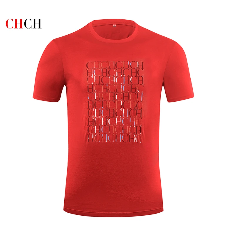 

CHCH 2023 Men's T-shirt Summer Autumn Fashion Basic urban shirt casual short-sleeved shirt Men's T-shirt clothes 3 styles