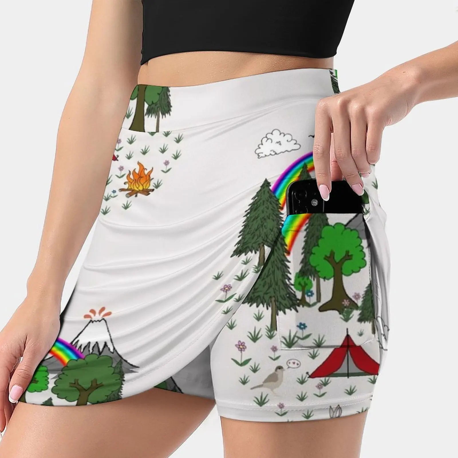 Cartoon Camping Scene Skirts Woman Fashion 2022 Pant Skirt Mini Skirts Office Short Skirt Nature Eco Ecology Cute Kawaii Trees
Cartoon Camping Scene Skirts Woman Fashion 2022 Pant Skirt Mini Skirts Office Short Skirt Nature Eco Ecology Cute Kawaii Trees