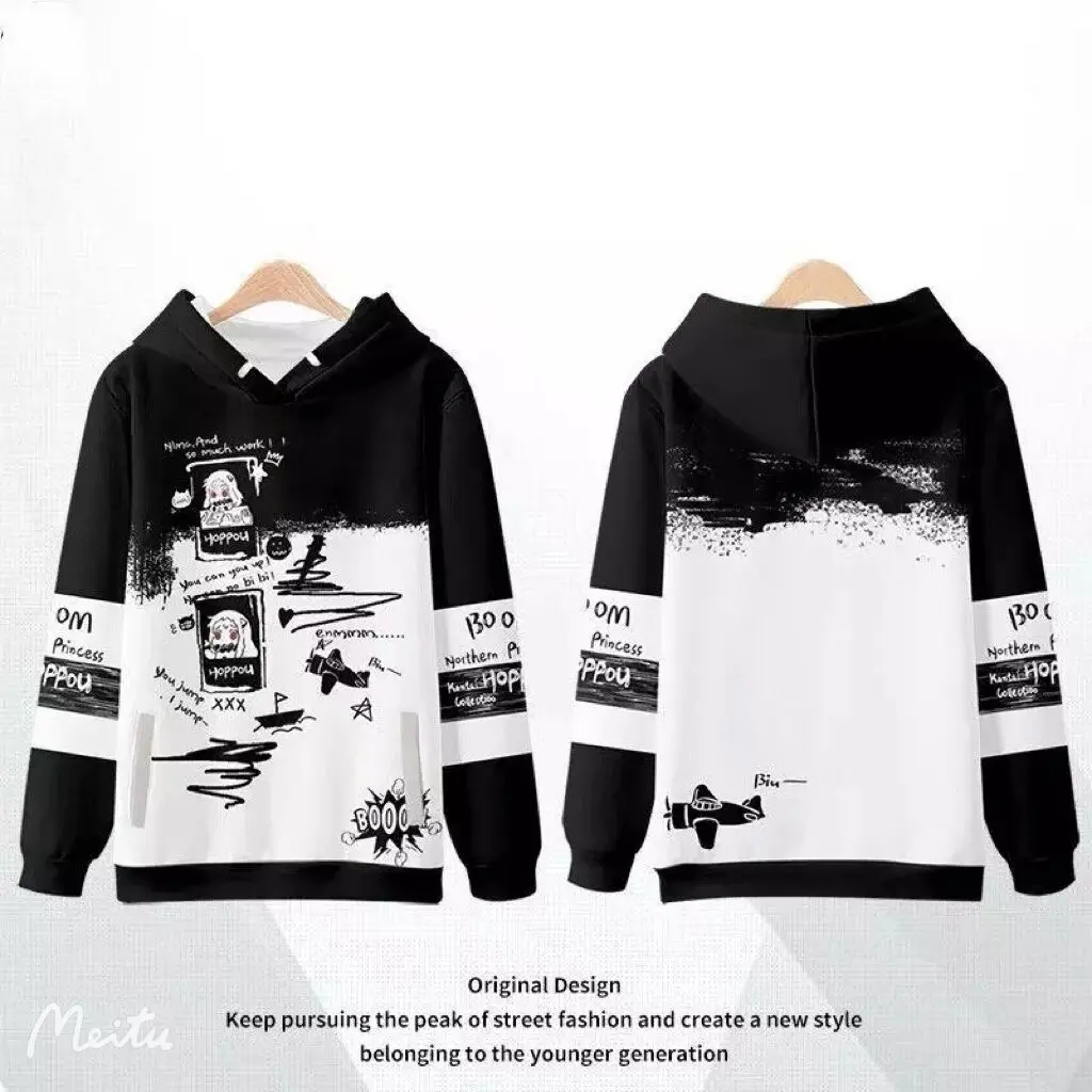 Коллекция аниме Kantai Hoppou, осенняя модная толстовка с 3D принтом для мужчин и женщин, свитшот с длинными рукавами 
Коллекция аниме Kantai Hoppou, осенняя модная толстовка с 3D принтом для мужчин и женщин, свитшот с длинными рукавами