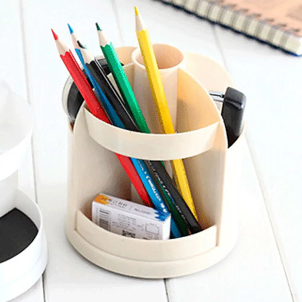 Multi-function Office Desktop Rotating Pen Holder Cosmetic Eyeliner Storage Box Pencil Case Desk Pen Organizer
Multi-function Office Desktop Rotating Pen Holder Cosmetic Eyeliner Storage Box Pencil Case Desk Pen Organizer