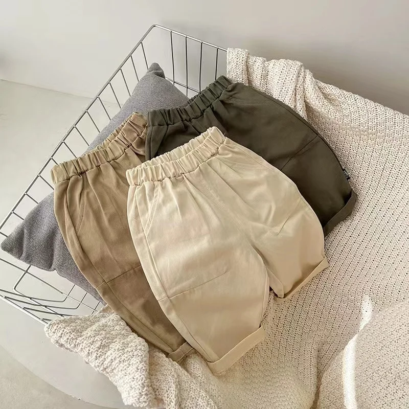Baby Casual Pants Spring And Autumn Boys And Girls Pants Children'S Autumn Cotton Solid Color Pants
Baby Casual Pants Spring And Autumn Boys And Girls Pants Children'S Autumn Cotton Solid Color Pants