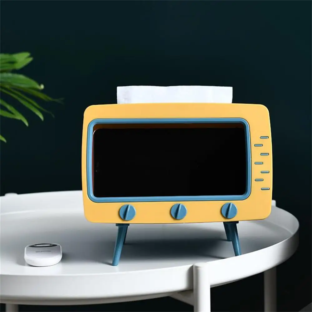 Cartoon Paper Organizer Tissue Storage Box Plastic Mobile Phone Shelf Toilet Paper Container Cute Multi-functional Tissue Box
Cartoon Paper Organizer Tissue Storage Box Plastic Mobile Phone Shelf Toilet Paper Container Cute Multi-functional Tissue Box