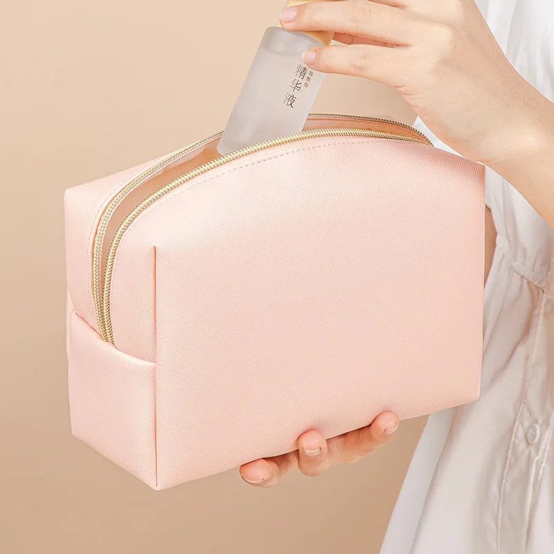 Makeup Pouch Bags For Women Cosmetic Bag Waterproof PU Leather Travel Portable Wash Toiletry Pouch Storage Bag Organizer Purse
Makeup Pouch Bags For Women Cosmetic Bag Waterproof PU Leather Travel Portable Wash Toiletry Pouch Storage Bag Organizer Purse