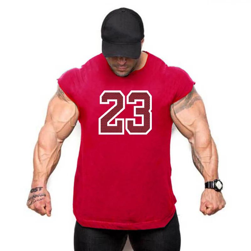 New Brand 23 Gym Tank Top Men Fitness Clothing Mens Bodybuilding Tank Tops Summer Gym Clothing for Male Sleeveless Vest Shirts
New Brand 23 Gym Tank Top Men Fitness Clothing Mens Bodybuilding Tank Tops Summer Gym Clothing for Male Sleeveless Vest Shirts