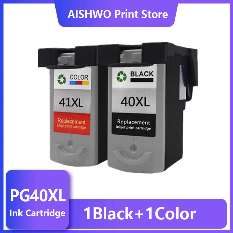 

PG-40 CL-41 PG40 CL41 Ink Cartridge For Canon Pixma MP140 MP150 MP160 MP180 MP190 MP210 MP220 MP450 MP470 printer