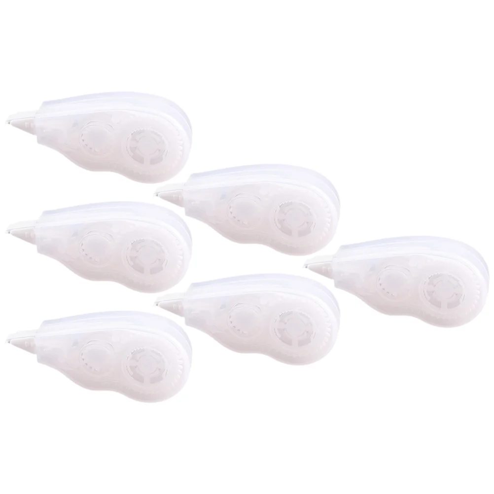 6 Pcs Household White-out Tape Correction Students Set Corrected Tapes Writing Plastic Portable School Supplies
6 Pcs Household White-out Tape Correction Students Set Corrected Tapes Writing Plastic Portable School Supplies