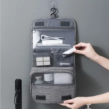 Hanging Travel Big Cosmetic Toiletry Bag Women Men Necessary Make Up Dry-Wet Separation Organizer Accessory Storage Wash Pouch