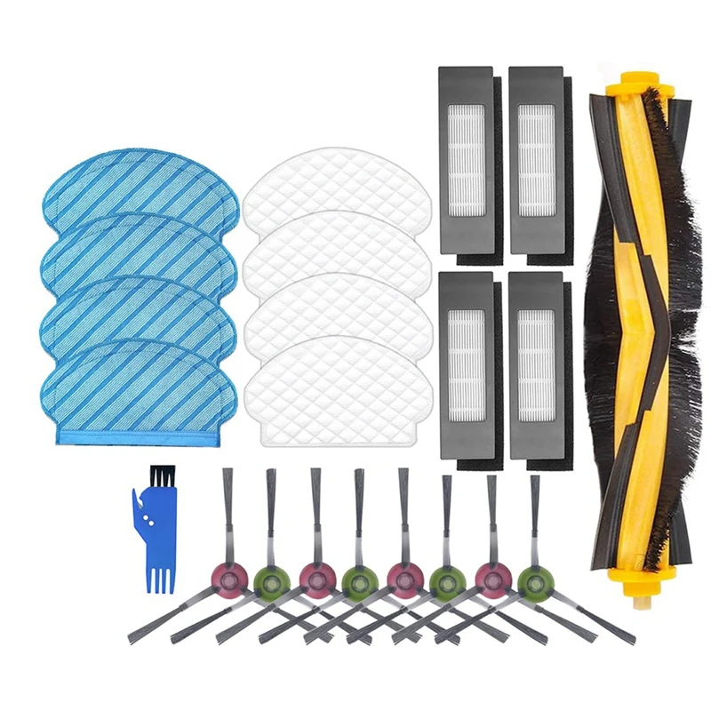 Replacement Parts Roller Brush Side Brushes Hepa Filters For Ecovacs 950 920 N7 T5 Robot Vacuum Cleaner Accessories
Replacement Parts Roller Brush Side Brushes Hepa Filters For Ecovacs 950 920 N7 T5 Robot Vacuum Cleaner Accessories
