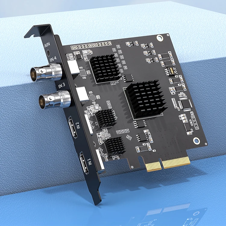 SDI HD Video Capture card Full HD Recorded Plug and Play Support Live Streaming 1080p 60p PCI-E 4K Video Capture Card
SDI HD Video Capture card Full HD Recorded Plug and Play Support Live Streaming 1080p 60p PCI-E 4K Video Capture Card