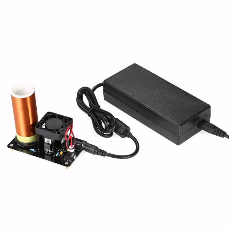 Music Tesla Coil Plasma Loudspeaker Wireless Transmission Experiment Model Electronic Kit Arc Plasma Scientific Toy Accessories
Music Tesla Coil Plasma Loudspeaker Wireless Transmission Experiment Model Electronic Kit Arc Plasma Scientific Toy Accessories