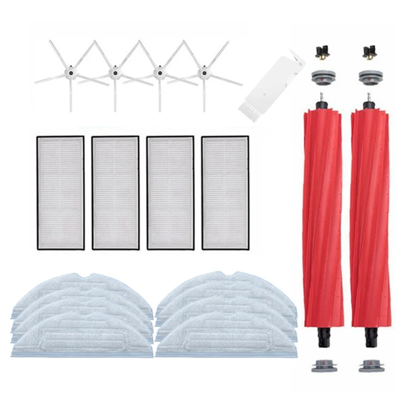 For Roborock S7 T7S T7 Plus Main Brush Side Brush Hepa Filter Mop Cloths Spare Parts Robotic Vacuum Cleaner Accessories
For Roborock S7 T7S T7 Plus Main Brush Side Brush Hepa Filter Mop Cloths Spare Parts Robotic Vacuum Cleaner Accessories