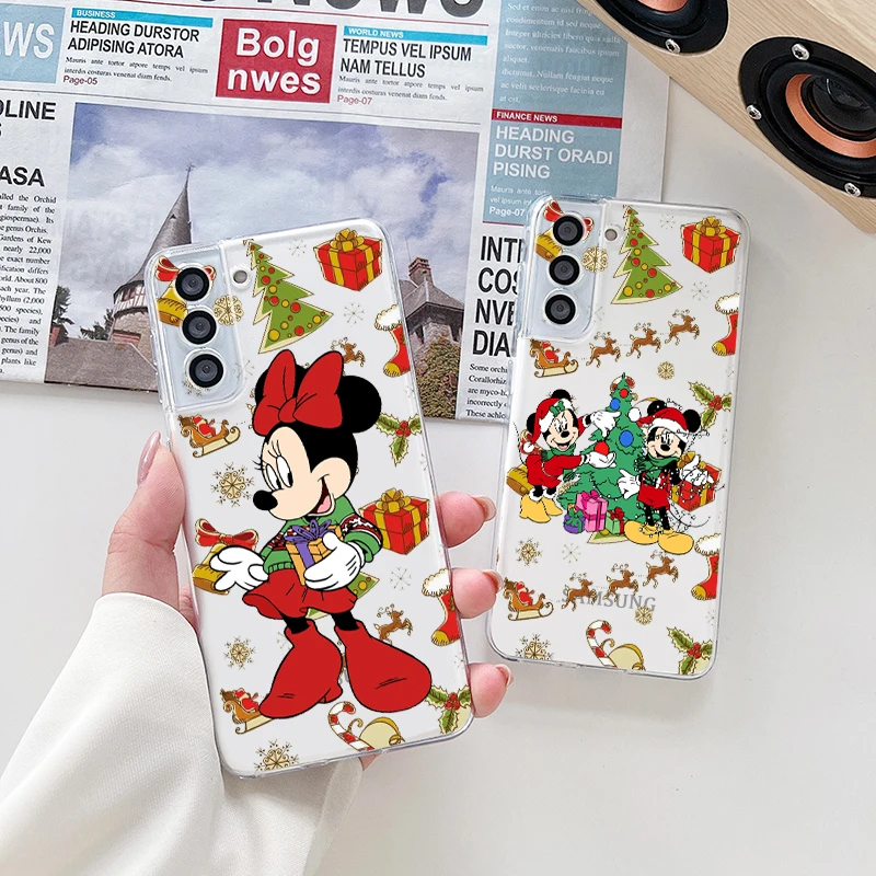 Disney mickey mouse Christmas Phone Case For Samsung S23 S22 S21 S20 FE Ultra Pro Lite S10 5G S10E M52 Plus Transparent Cover
Disney mickey mouse Christmas Phone Case For Samsung S23 S22 S21 S20 FE Ultra Pro Lite S10 5G S10E M52 Plus Transparent Cover