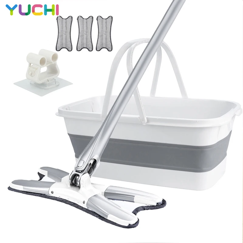 Швабра с ведром X Tpye, плоская Швабра для мытья без использования рук, вращающаяся на 360 градусов Швабра для пола с 3 шт. вставками из микрофибр...
Швабра с ведром X Tpye, плоская Швабра для мытья без использования рук, вращающаяся на 360 градусов Швабра для пола с 3 шт. вставками из микрофибр...