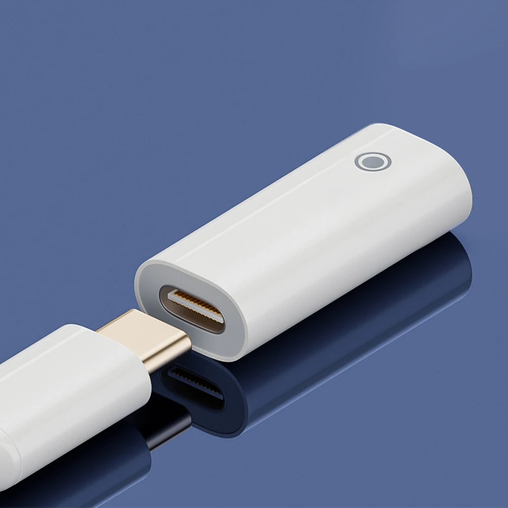 Female To Female Data Cable Charging Adapter Replacement Parts Mini Charger Connector 8 Pin To Type-C/8 Pin for Apple Pencil 1/2
Female To Female Data Cable Charging Adapter Replacement Parts Mini Charger Connector 8 Pin To Type-C/8 Pin for Apple Pencil 1/2