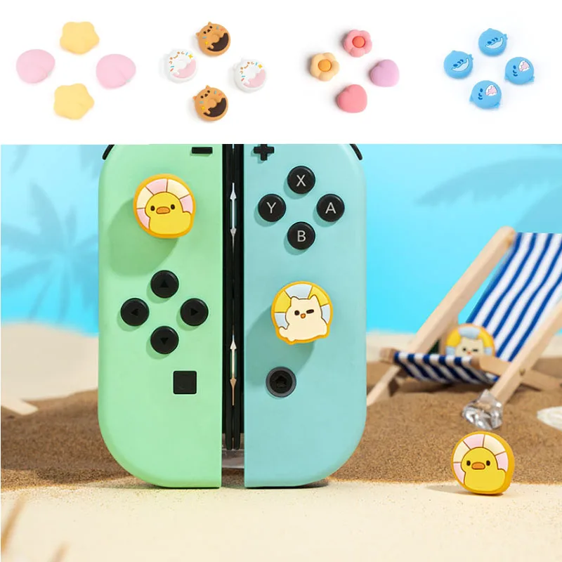 New Donut Robot Shark Duck Soft Thumb Stick Grip Cap Protective Cover For Switch Oled NS Lite Joy-con Controller Thumbstick Case
New Donut Robot Shark Duck Soft Thumb Stick Grip Cap Protective Cover For Switch Oled NS Lite Joy-con Controller Thumbstick Case