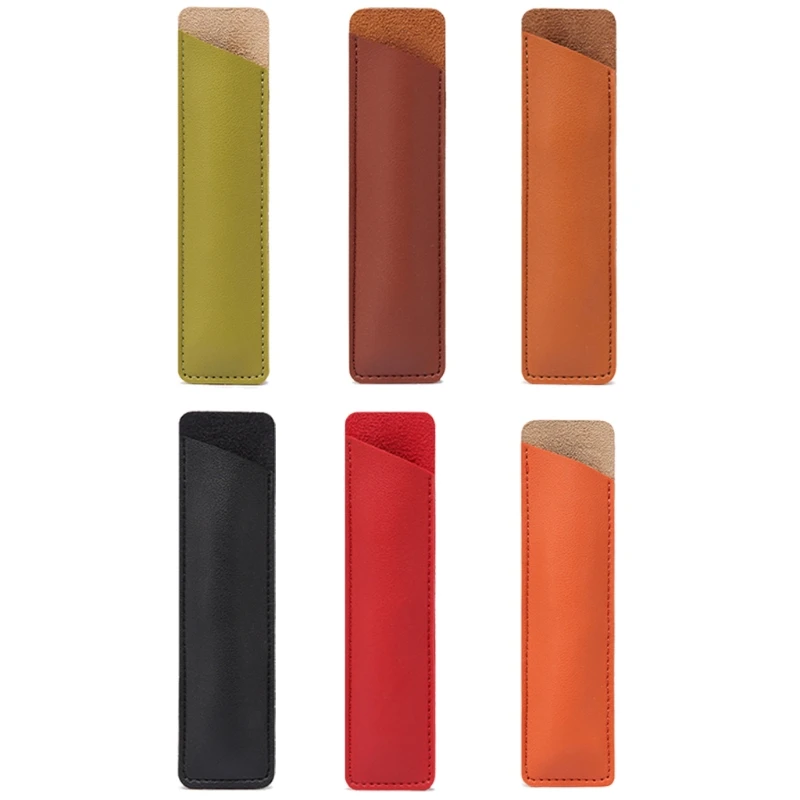 Portable Leather Single Pen Cover Protective for Case Holder Pencil Pouch Easy to Insert Remove for Women Men Kids Adult
Portable Leather Single Pen Cover Protective for Case Holder Pencil Pouch Easy to Insert Remove for Women Men Kids Adult