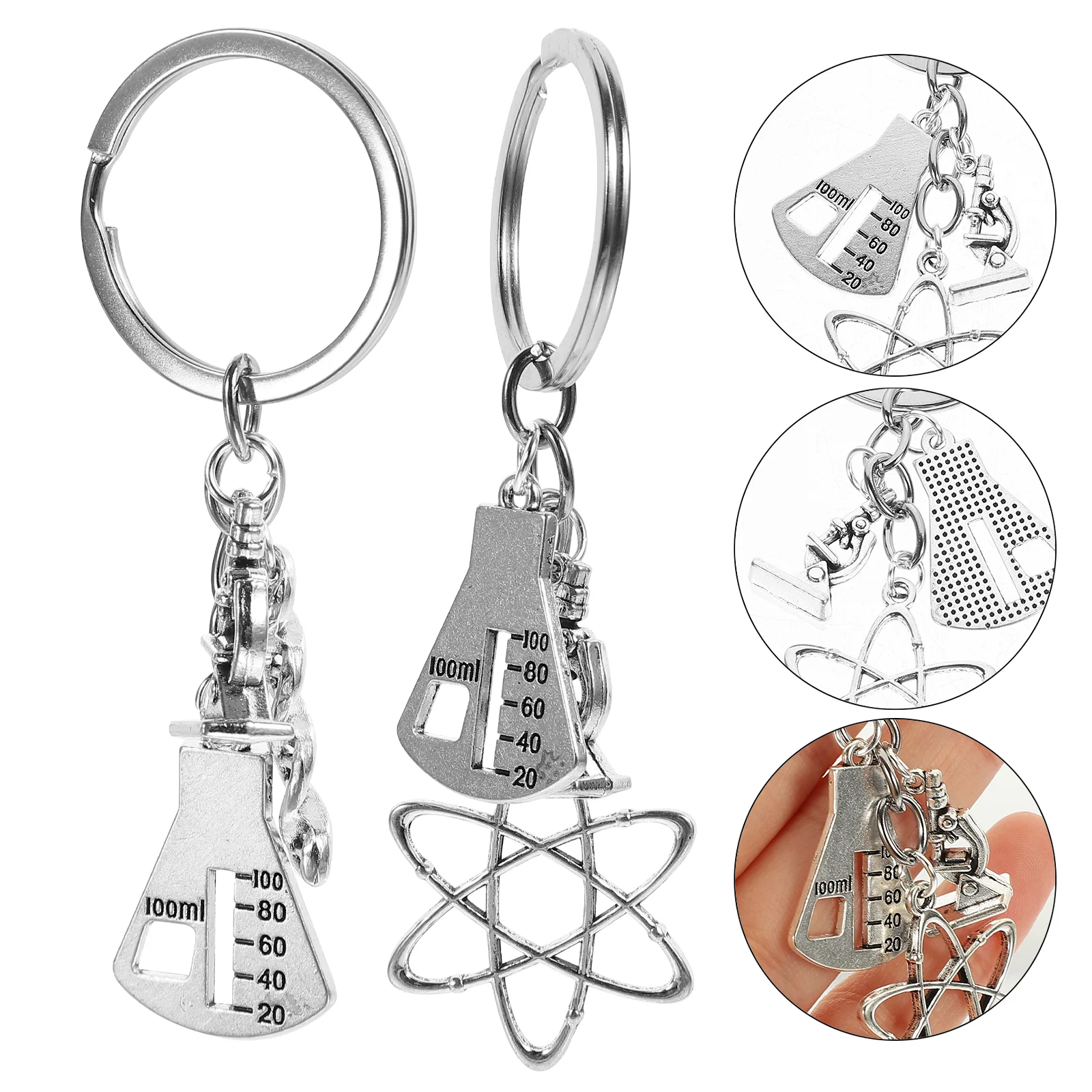 2 Pcs Helix Jewelry Graduation Keychain Chemical Teacher Major Symbol Charm Gift Themed Student
2 Pcs Helix Jewelry Graduation Keychain Chemical Teacher Major Symbol Charm Gift Themed Student