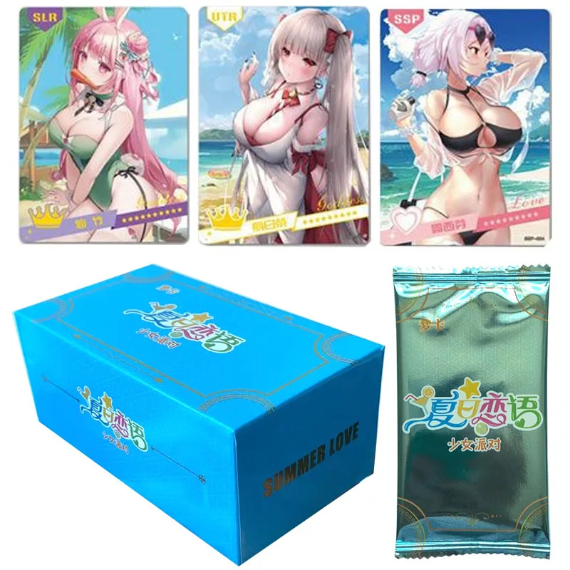 Goddess Story Waifu Card Summer Love Collection Cards Child Kids Birthday Gift Game Cards Table Toys For Family Christmas Gifts
Goddess Story Waifu Card Summer Love Collection Cards Child Kids Birthday Gift Game Cards Table Toys For Family Christmas Gifts