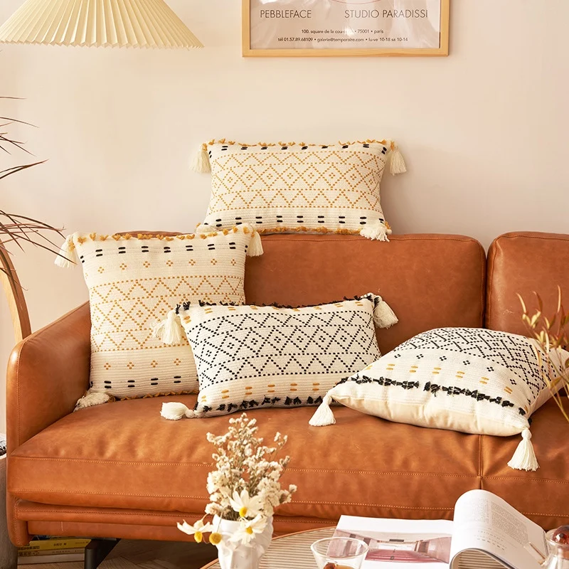 Pillow Amazon Home Ins Nordic Flower Cutting Yarn Dyed Weaving Geometric Tassel Pillow Cover North American Cushion CoverDakimak
Pillow Amazon Home Ins Nordic Flower Cutting Yarn Dyed Weaving Geometric Tassel Pillow Cover North American Cushion CoverDakimak