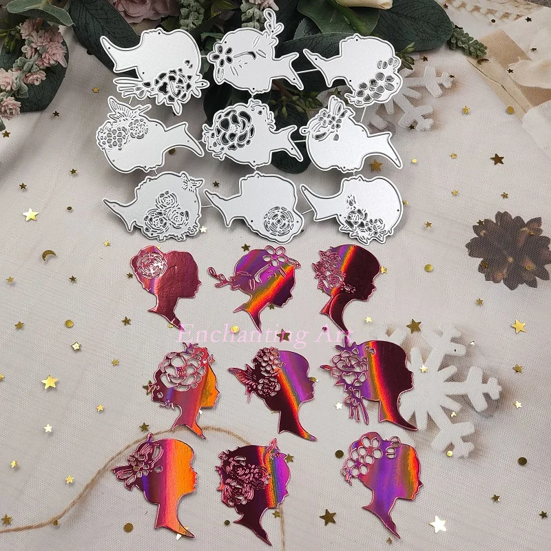 Nine Portraits of Women Metal Cutting Dies 2023 New Stencils for Scrapbooking/Photo Album Decorative Embossing DIY Paper Cards
Nine Portraits of Women Metal Cutting Dies 2023 New Stencils for Scrapbooking/Photo Album Decorative Embossing DIY Paper Cards