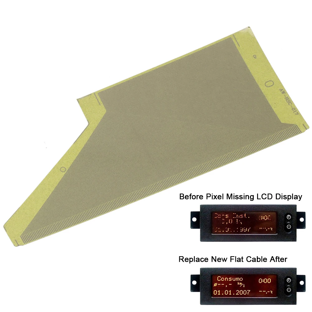 Flat LCD Connector Display Ribbon Cable For Opel ASTRA Info Display 024461677 Pixel Instrument Cluster Pixel Repair Ribbon Cable
Flat LCD Connector Display Ribbon Cable For Opel ASTRA Info Display 024461677 Pixel Instrument Cluster Pixel Repair Ribbon Cable