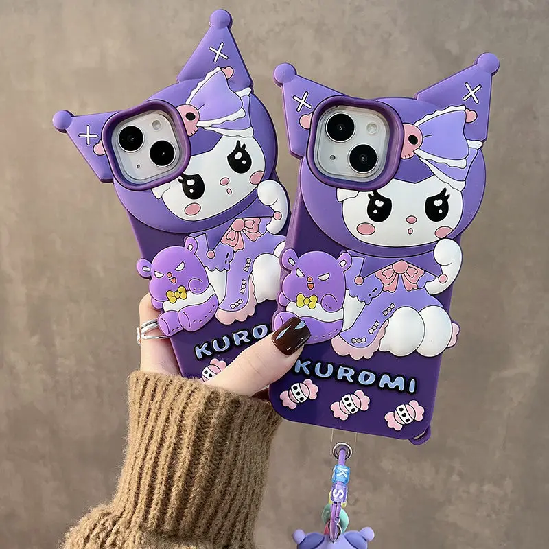 Sanrio Kuromi Cute Cartoon Iphone14 13Promax Phone Case 12Pro All-Inclusive Soft Iphone11 Protective Case Silicone Phone Case
Sanrio Kuromi Cute Cartoon Iphone14 13Promax Phone Case 12Pro All-Inclusive Soft Iphone11 Protective Case Silicone Phone Case