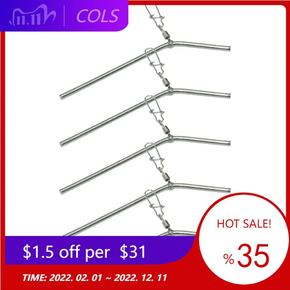 5pcs 50mm/70mm/90mm Small Style Brass Tube Fishing Tackle Anti Tangle Booms Fishing Tools Fishing Terminal Tackle
5pcs 50mm/70mm/90mm Small Style Brass Tube Fishing Tackle Anti Tangle Booms Fishing Tools Fishing Terminal Tackle