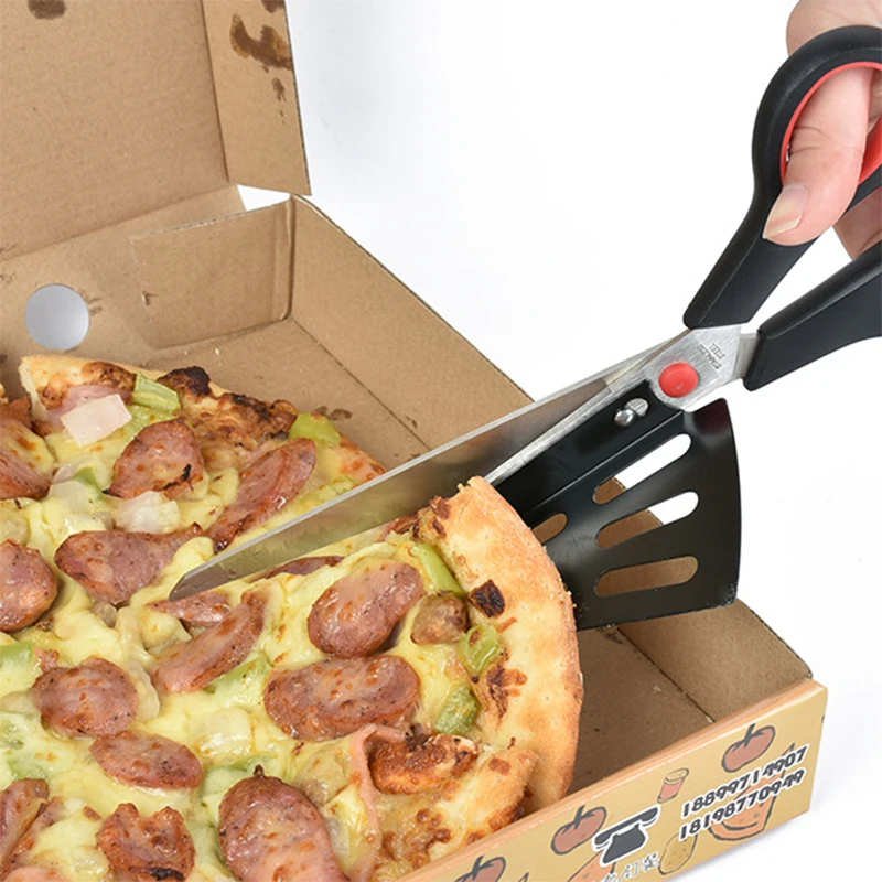 NEW Pizza Scissors Knife Pizza Cutting Tools Stainless Steel Pizza Cutter Slicer Baking Tools Multi-functional
NEW Pizza Scissors Knife Pizza Cutting Tools Stainless Steel Pizza Cutter Slicer Baking Tools Multi-functional