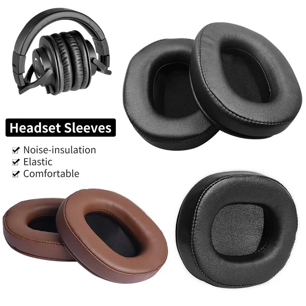 1 Pair Headset Sleeves Waterproof Noise-insulation Elastic Comfortable Headphone Cushions Replacement for ATH-MSR7 M40X M50X
1 Pair Headset Sleeves Waterproof Noise-insulation Elastic Comfortable Headphone Cushions Replacement for ATH-MSR7 M40X M50X