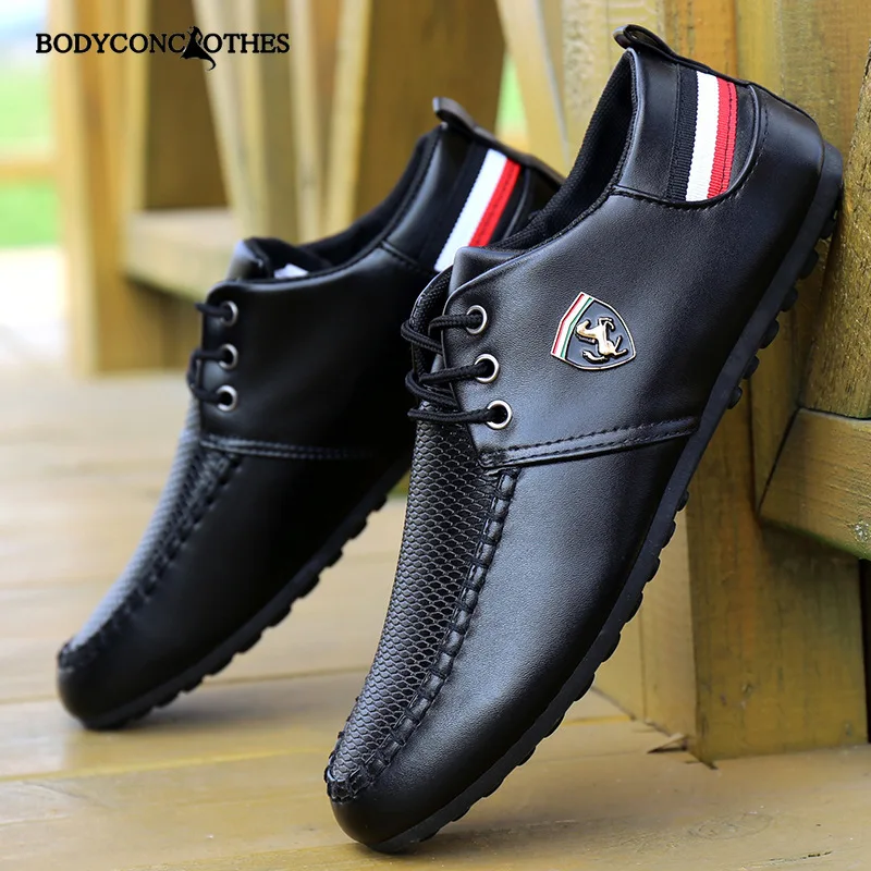 New Solid Color Non-slip Loafers Men Spring Autumn Leather Breathable Men's Peas Flats Light Breathable Shallow Casual Shoes
New Solid Color Non-slip Loafers Men Spring Autumn Leather Breathable Men's Peas Flats Light Breathable Shallow Casual Shoes