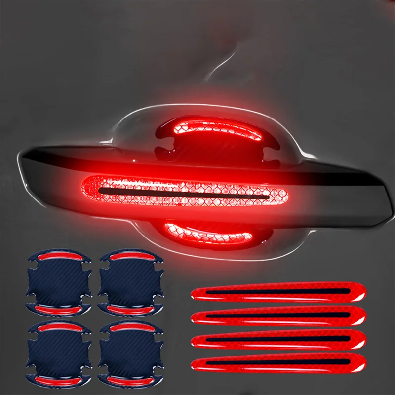 2/4 шт., светоотражающие наклейки на двери автомобиля
2/4 шт., светоотражающие наклейки на двери автомобиля