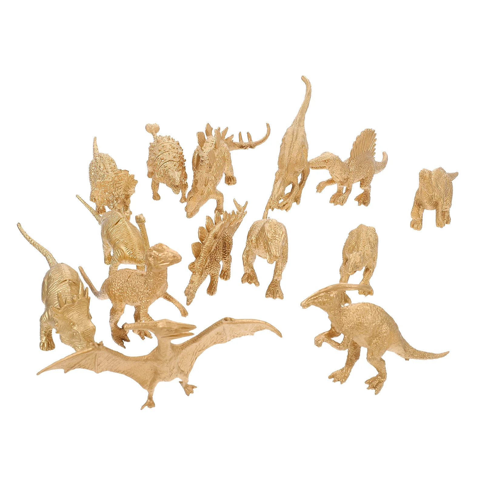 14 Pcs Golden Dinosaur Model Dinosaurs Figures Statue Decor Home Metal Decorative Figurine Plastic Child House
14 Pcs Golden Dinosaur Model Dinosaurs Figures Statue Decor Home Metal Decorative Figurine Plastic Child House