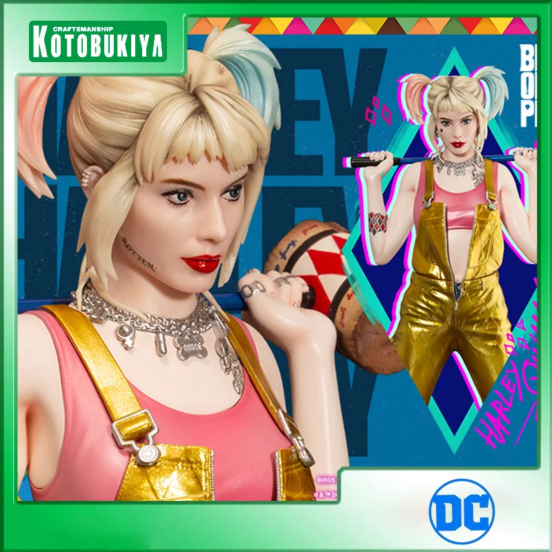 Kotobukiya Original 1/6 ARTFX DC Birds Of Prey Harley Quinn 12inch Anime Action Figures Model Decorate Collection Toy Gift
Kotobukiya Original 1/6 ARTFX DC Birds Of Prey Harley Quinn 12inch Anime Action Figures Model Decorate Collection Toy Gift