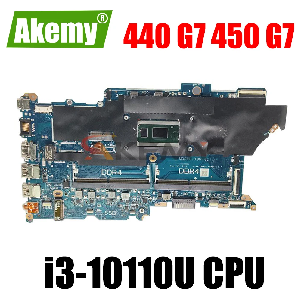L78084-601 для HP ProBook 440 G7 450 G7 Материнская плата ноутбука DA0X8MMB6D0 X8M материнская плата с i3-10110U CPU 100% ТЕСТ ОК
L78084-601 для HP ProBook 440 G7 450 G7 Материнская плата ноутбука DA0X8MMB6D0 X8M материнская плата с i3-10110U CPU 100% ТЕСТ ОК