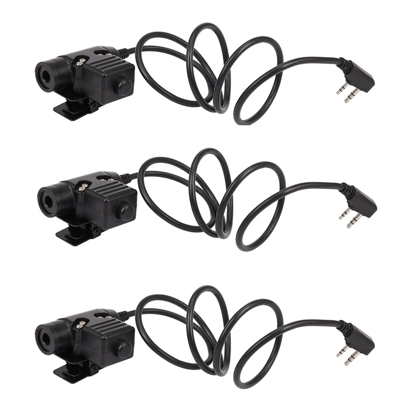 3X U94 PTT кабель для наушников Z Tactical Bowman Elite II HD01 HD02 HD03 для Kenwood UV-5R UV-GT-Retevis Ham Radio
3X U94 PTT кабель для наушников Z Tactical Bowman Elite II HD01 HD02 HD03 для Kenwood UV-5R UV-GT-Retevis Ham Radio