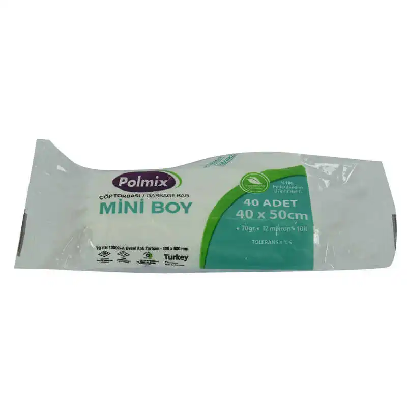 Пакеты для мусора Mini размер 40x50 см 70 г 12 дюймов Mikron 10Lt прозрачный рулон 40 шт.
Пакеты для мусора Mini размер 40x50 см 70 г 12 дюймов Mikron 10Lt прозрачный рулон 40 шт.