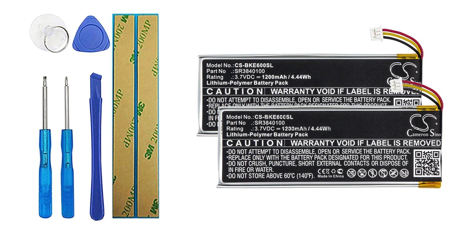 2pack 1200mA Battery for Becker Active 6, Active 6 LMU, Active 6 LMU Plus SR3840100
2pack 1200mA Battery for Becker Active 6, Active 6 LMU, Active 6 LMU Plus SR3840100