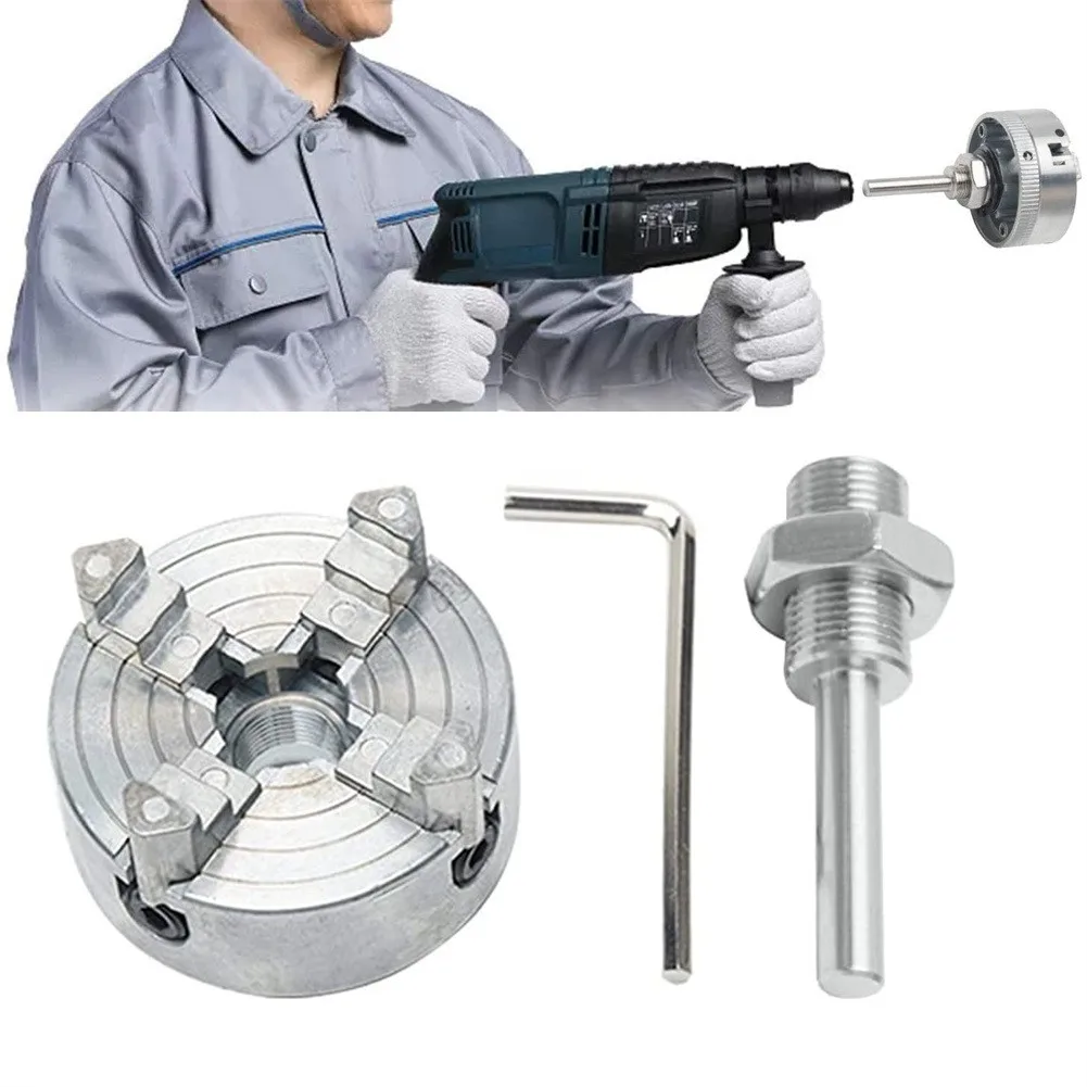 Z011 Metal 4 Jaws Manual Lathe Chuck Clamp HCS Self-Centering Mini Drill Chuck Lathes Connecting Rod Machinery Accessories
Z011 Metal 4 Jaws Manual Lathe Chuck Clamp HCS Self-Centering Mini Drill Chuck Lathes Connecting Rod Machinery Accessories