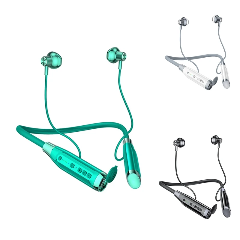 A12 Neck-Mounted Bluetooth 5.0 Headset Long Standby Wireless Pluggable Graphics Headset Semi-In-Ear TWS
A12 Neck-Mounted Bluetooth 5.0 Headset Long Standby Wireless Pluggable Graphics Headset Semi-In-Ear TWS