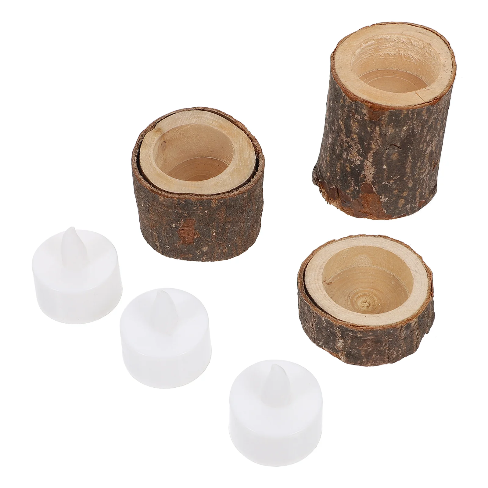 Holder Tealight Wooden Light Led Electric Lamp Tea Stump Flameless Cups Tree Lampsbark Planter Flickering Candlestick Pillar
Holder Tealight Wooden Light Led Electric Lamp Tea Stump Flameless Cups Tree Lampsbark Planter Flickering Candlestick Pillar