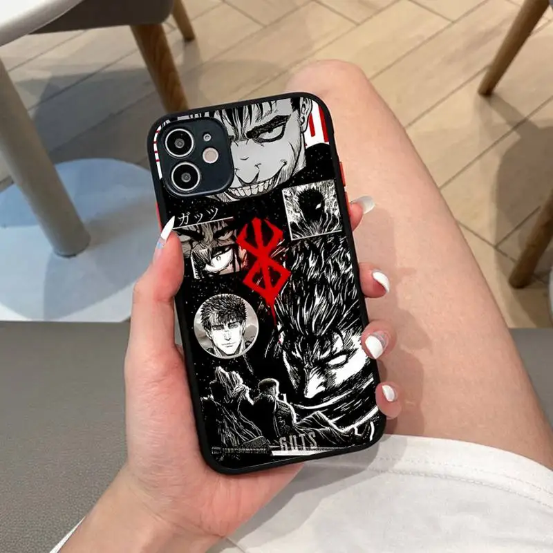 Berserk Guts Phone Case for iPhone 14 11 12 13 Mini Pro Max 8 7 Plus X XR XS MAX Translucent Matte Cover
Berserk Guts Phone Case for iPhone 14 11 12 13 Mini Pro Max 8 7 Plus X XR XS MAX Translucent Matte Cover