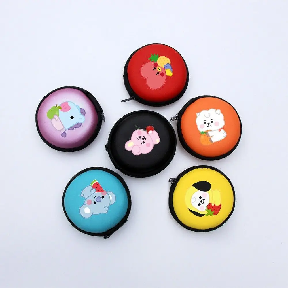 Bts Kawaii Anime Kpop CHIMMY TATA COOKY Round Wallet Bt21 RJ KOYA SHOOKY MANG Cartoon Coin Purse Key Headphone Storage Bag Toy
Bts Kawaii Anime Kpop CHIMMY TATA COOKY Round Wallet Bt21 RJ KOYA SHOOKY MANG Cartoon Coin Purse Key Headphone Storage Bag Toy