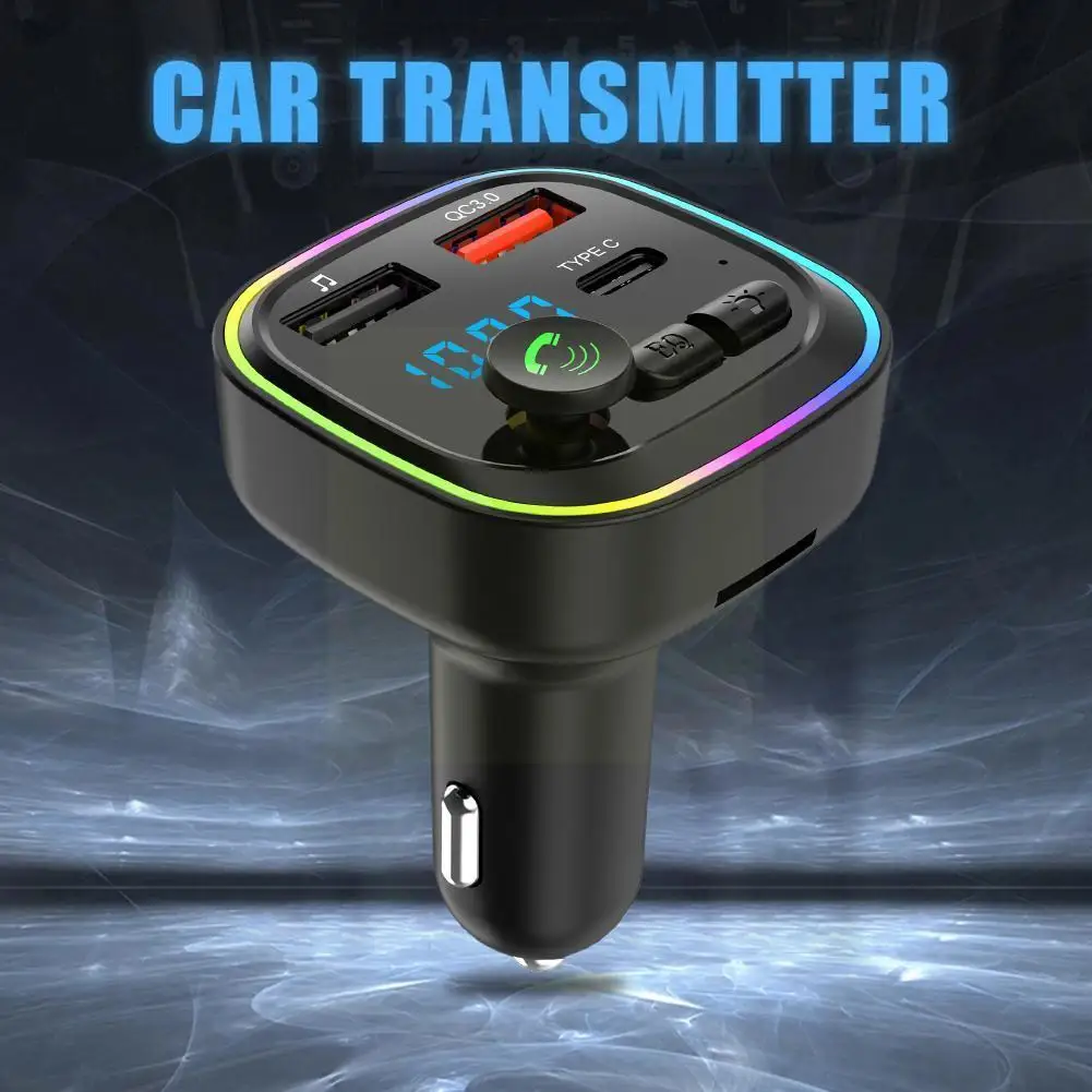 Car 5.0 Fm Transmitter Wireless Handsfree Audio Receiver Car Usb Accessories Fast Charger Bluetooth-compatible Player Auto Q2y1
Car 5.0 Fm Transmitter Wireless Handsfree Audio Receiver Car Usb Accessories Fast Charger Bluetooth-compatible Player Auto Q2y1