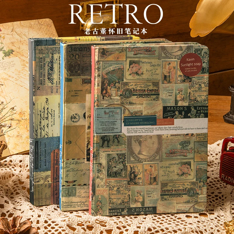 Vintage Notebook A5 Retro Style Journal Notebook Scrapbook Notepad Diary Literary British Diari Scrapbooking Adult Nostalgic
Vintage Notebook A5 Retro Style Journal Notebook Scrapbook Notepad Diary Literary British Diari Scrapbooking Adult Nostalgic
