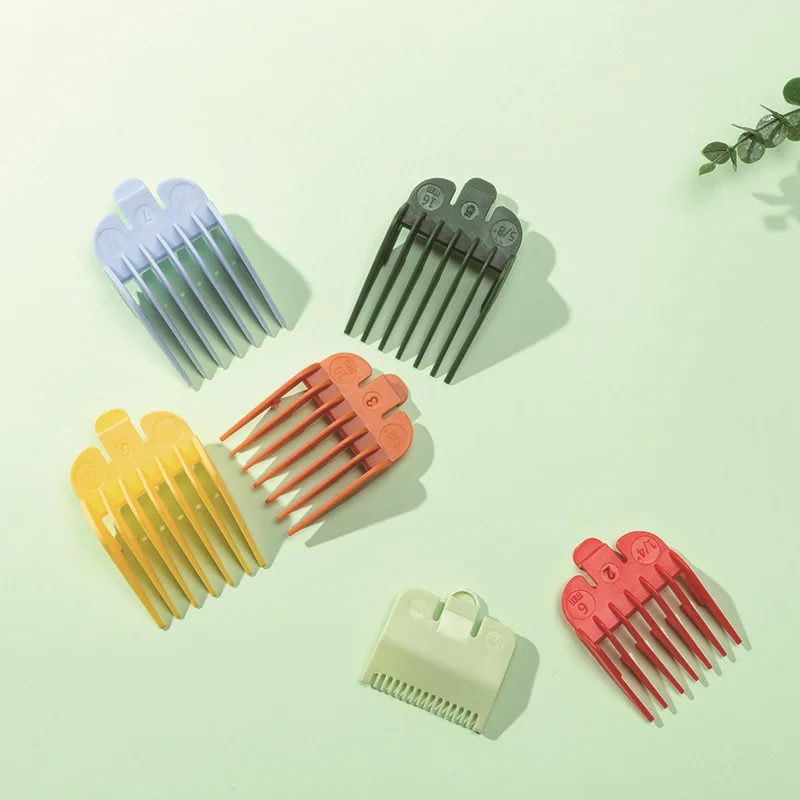 10PCS Hair Clippers Guide Combs Colorful Universal Hair Clipper Limit Comb Guide Attachment Replacement With Clip Haircut Tool
10PCS Hair Clippers Guide Combs Colorful Universal Hair Clipper Limit Comb Guide Attachment Replacement With Clip Haircut Tool
