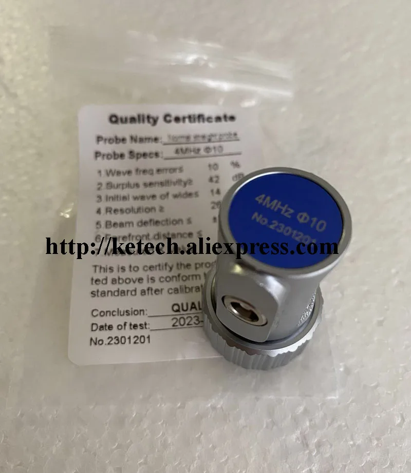 4 МГц 10 мм контактный датчик прямого луча ультразвуковой дефектометр
4 МГц 10 мм контактный датчик прямого луча ультразвуковой дефектометр