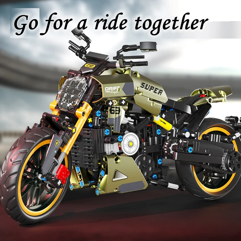 T3035 658 + шт техническая серия MOC Motorcycl строительные блоки сборные блоки скоростной Чемпион фотоэлемент для детей подарок на день рождения
T3035 658 + шт техническая серия MOC Motorcycl строительные блоки сборные блоки скоростной Чемпион фотоэлемент для детей подарок на день рождения