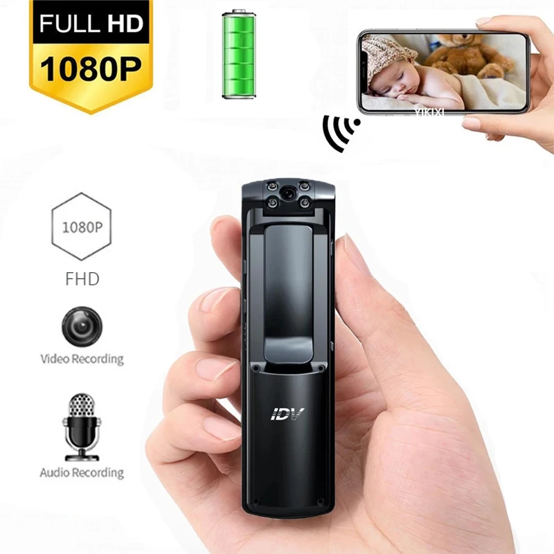 Wireless AP 1080P P2P WIFI MINI Camera DV Car DVR Digital Pen Voice Security Guard Recorder Clip IR Night Vision Body comcorder
Wireless AP 1080P P2P WIFI MINI Camera DV Car DVR Digital Pen Voice Security Guard Recorder Clip IR Night Vision Body comcorder